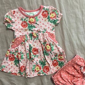 Matilda Jane Dress with matching diaper cover